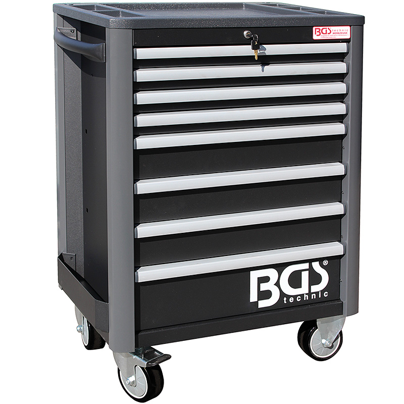 Carucior pentru scule "Profi Standard Maxi", 8 sertare, cu 263 scule - imagine 3