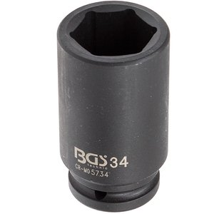 Cheie tubulara lunga de impact, 34mm, 3/4"