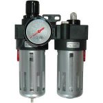 Grup de filtrare-ungere-reglare presiune, 3/8"