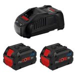 Pachet acumulatori si incarcator BOSCH, GAL 1880 CV + 2 x ProCORE18V 8.0Ah