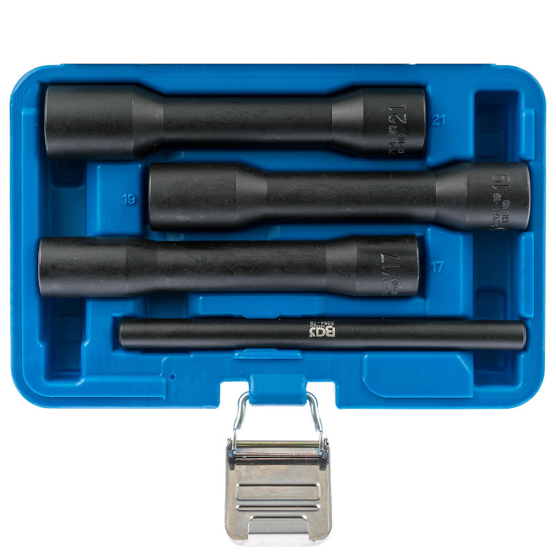 Set chei speciale extras suruburi, canale spirale, 1/2", 4 piese - imagine 2
