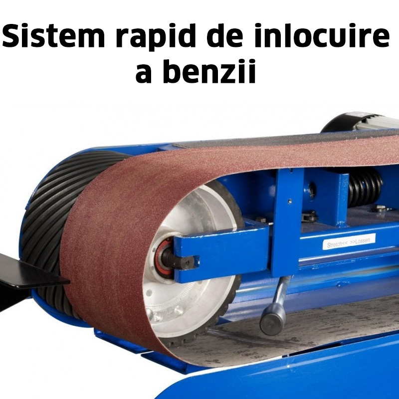 Slefuitor cu banda MBSM 75-200-2 - imagine 3