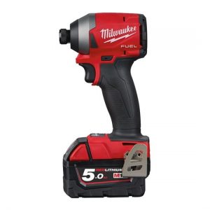 Mașină de înșurubat cu impact ¼˝ Milwaukee FUEL M18 FID2-502X, cuplu 226 Nm, livrata cu acumulatori, valiza