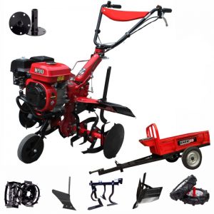 MOTOCULTOR 7CP H90+ROTI CAUCIUC + 4 ACCESORII + REMORCA ENERGO ZZ