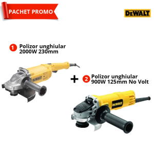 Pachet PROMO DeWalt Polizoare Profesionale: DWE492 + DWE4157