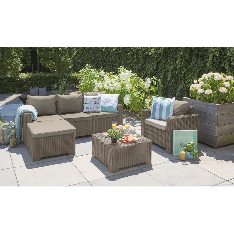 Set mobilier gradina cappuccino Keter Moorea - imagine 6