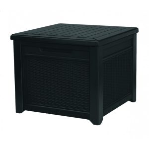 Cutie depozitare tip scaun gri Keter Cube 208 L