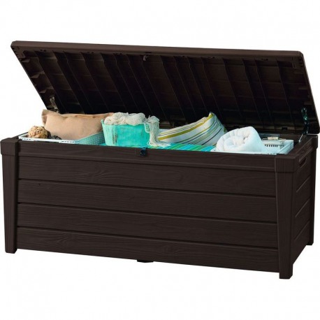 Lada depozitare Keter Brightwood 455 L maro - imagine 8