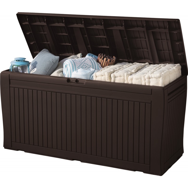 Lada depozitare Keter Comfy 270 L maro - imagine 4