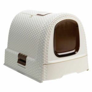 Litiera Pisici Bej 52x40x41 cm Keter