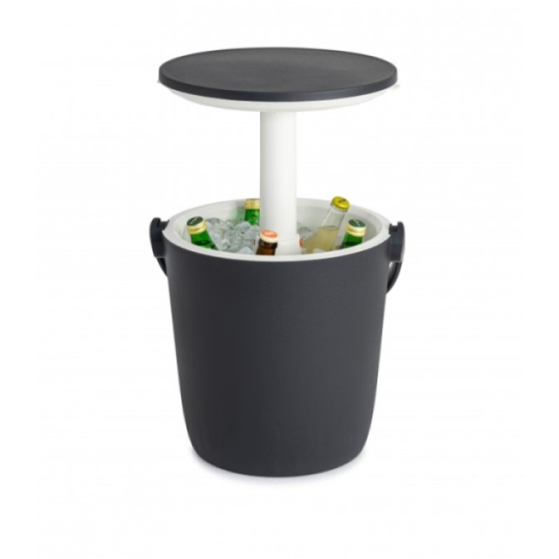 Mini Bar Gradina Rotund Grafit Keter Cool Bar - imagine 2