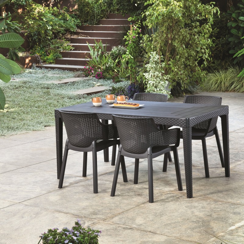 Scaun graphite Keter Eva - imagine 2