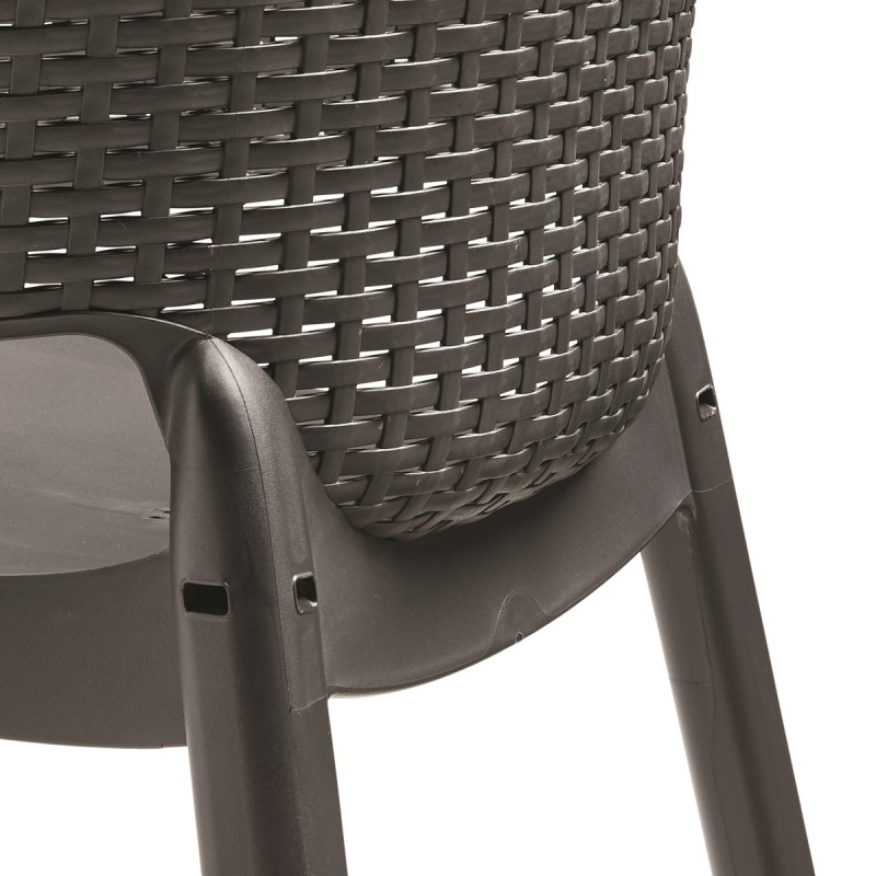 Scaun graphite Keter Eva - imagine 11