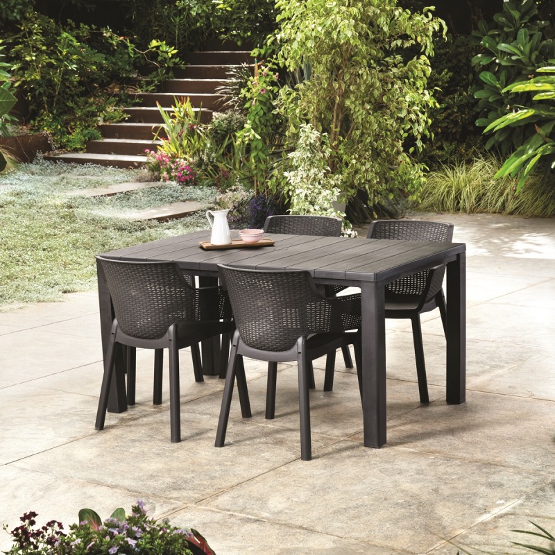 Scaun graphite Keter Eva - imagine 12