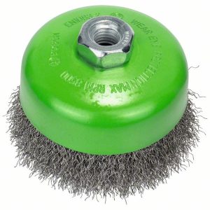 Bosch Perie-oala, sarma ondulata 100 otel inoxidabil 100mm, 0.3mm, M14