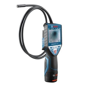 Bosch GIC 120 C Camera inspectie, display 3.5", cordon 120cm + 4 Baterii 1.5V LR6 (AA) +  Adaptor acumulatori alcalini AA1
