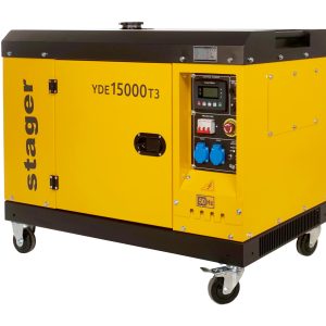 Stager YDE15000T3 Generator insonorizat diesel trifazat 13kVA, 19A, 3000rpm
