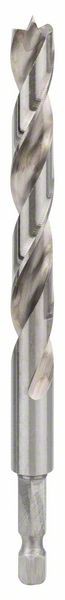 Bosch Burghiu spiral pentru lemn cu tija hexagonala, 1/4", 10x87x133mm