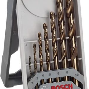 Bosch Set 7 burghie X-Line pentru metal HSS-Co, D2-10mm