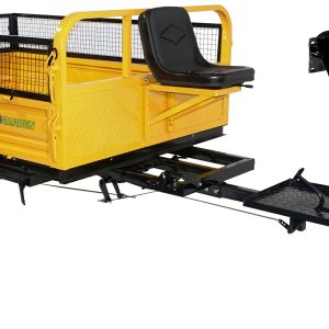 ProGARDEN Pachet Campo RM600C remorca cu obloane inaltare si manicoti intoarcere usoara 32mm