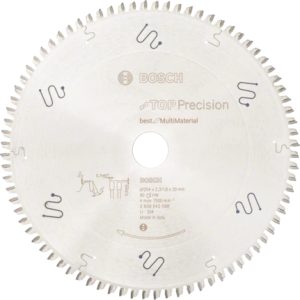Bosch Disc Top Precision Best for Multimaterial 254x30x80T