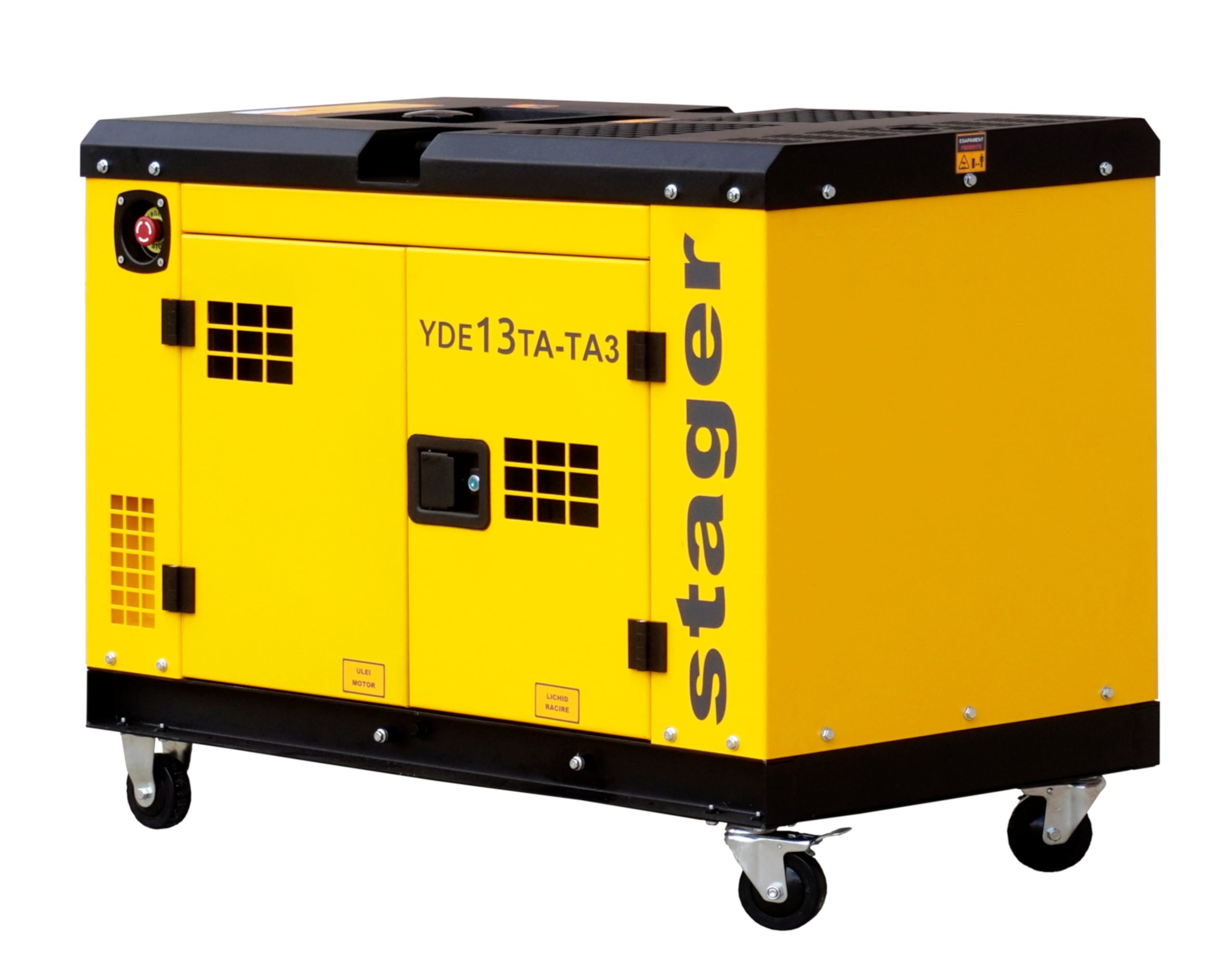 Stager YDE13TA-TA3 Generator insonorizat diesel dual 10kW, 39A, 3000rpm