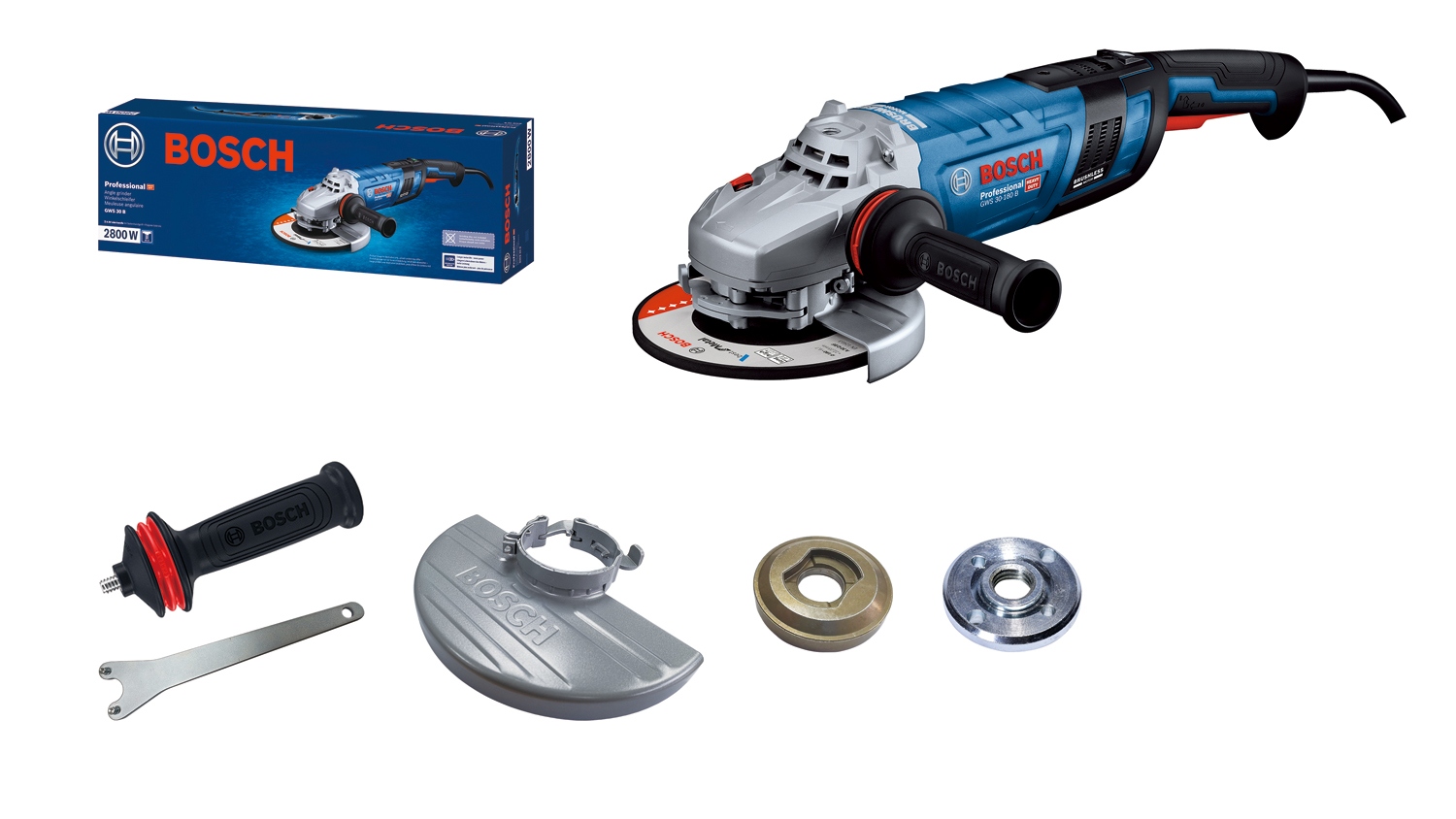 Bosch GWS 30-230 B Polizor unghiular, 2800W, 230mm - imagine 2
