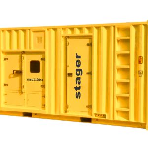 Stager YDBD1100S3 Generator insonorizat diesel trifazat 880kW, 1443A, 1500rpm
