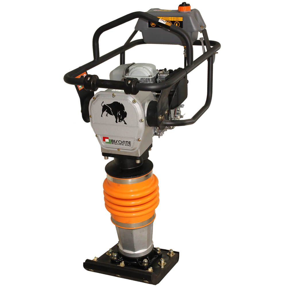 Mai Compactor Bisonte Motor Honda MC72-H, 10 kN, benzina 2.8 cp, greutate 68 kg