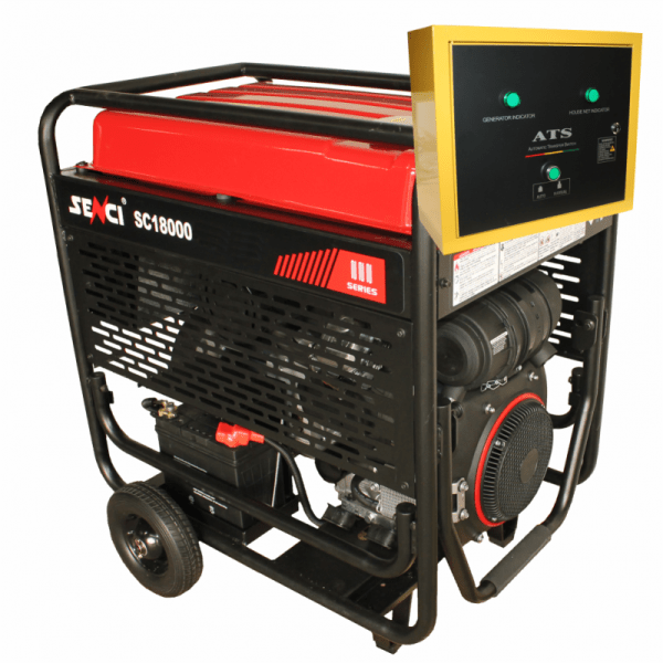 Generator sudura SENCI SC18000 EVO-ATS, max.17kW 230V, rezervor 60L