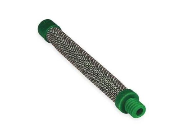 Filtru Verde TITAN grosier mesh 30, maner pistol, filet stanga