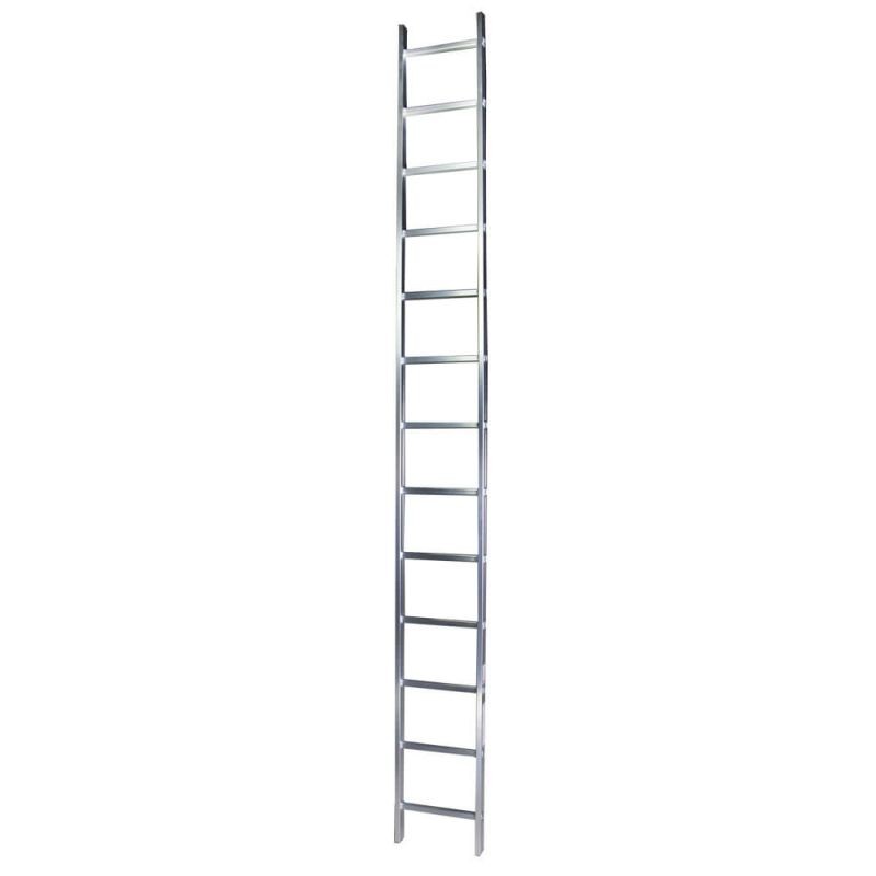 Scara simpla Bisonte STR113, 13 trepte, 3.59 m aluminiu