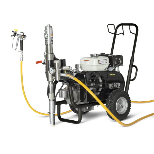 Pompa Airless de zugravit Wagner HeavyCoat 970 G Spraypack benzina