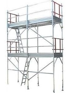 Schela Condor Omega 1080 mp, 1.8 x 1.05 x 2.0 m cu pivot, podea din otel zincat, L36 m/H30 m