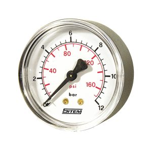Manometru Fiac D40 mm cu racord posterior 1/8", tip 790