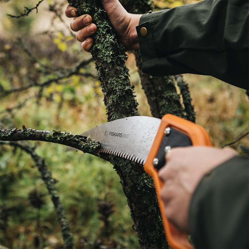 Ferastrau cu lama fixa de gradina, Fiskars SW-37, lama 370 mm - imagine 3