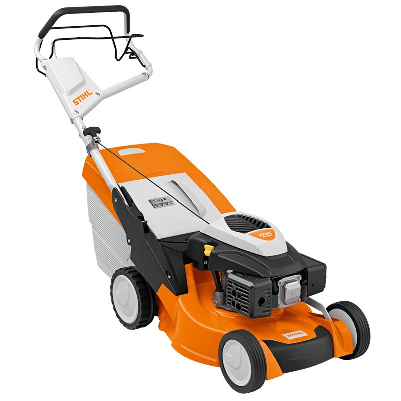 Masina de tuns iarba Stihl cu motor pe benzina, frana cutit, RM 650 VS