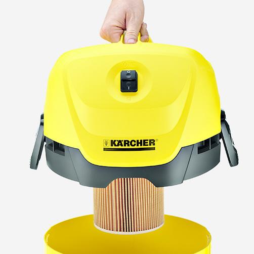 Aspirator uscat/umed Kärcher WD3SV-17/4/20 *EU, cuva inox - imagine 2