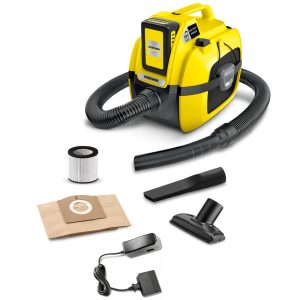 Aspirator uscat/umed Kärcher WD 1 Compact Battery Set, fara fir (inclusiv baterie si incarcator)