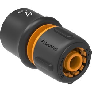 Conector furtun STOP 13-15 mm (1/2-5/8") Fiskars, tip LB30, din plastic