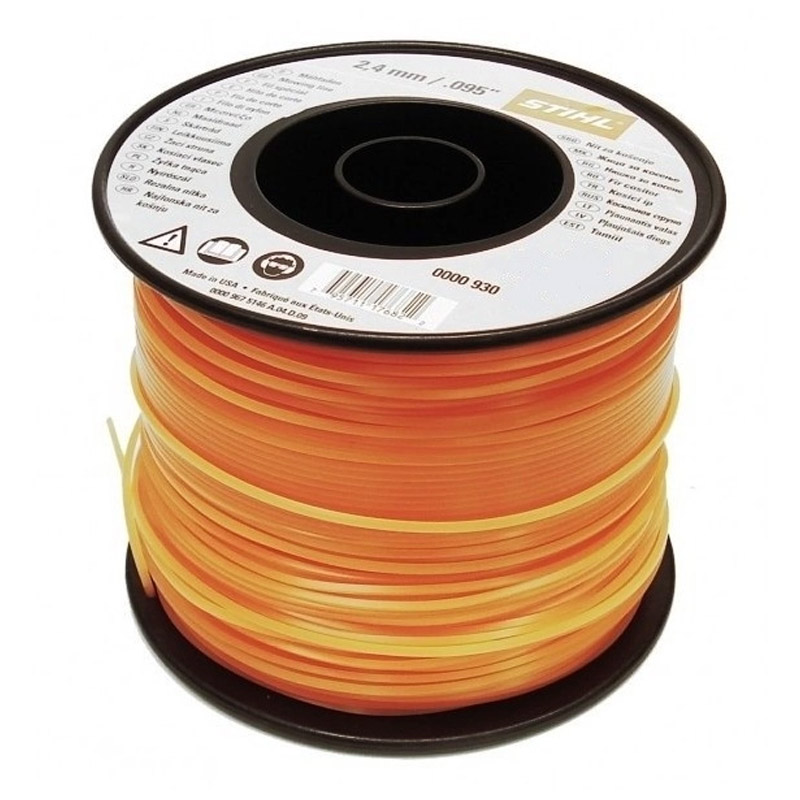Fir NYLON rotund pentru motocoase Stihl, 2.4 mm x 1084 m