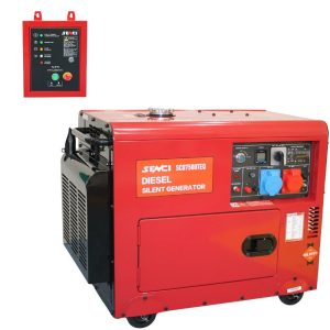 Generator SCD7500 TEQ, ATS INCLUS , Putere max. 5.5 kW / 6.9 kVA, 400/230V, AVR, motor Diesel